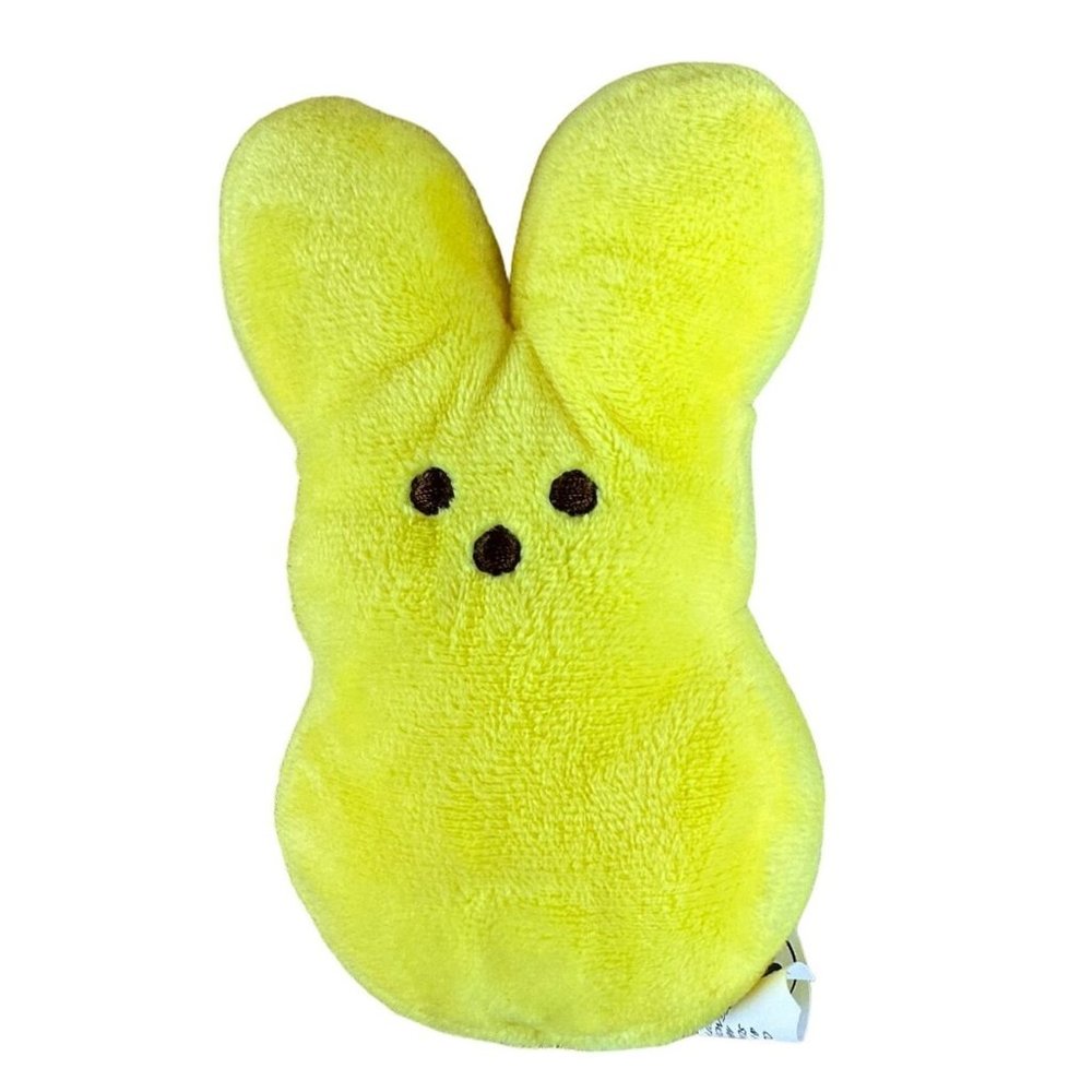 Peeps Yellow Bunny Rabbit Plush 6" Easter Bunny Rabbit